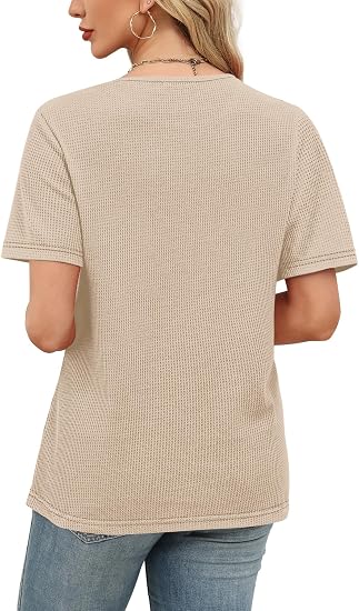 Crochet Lace Waffle Knit Top